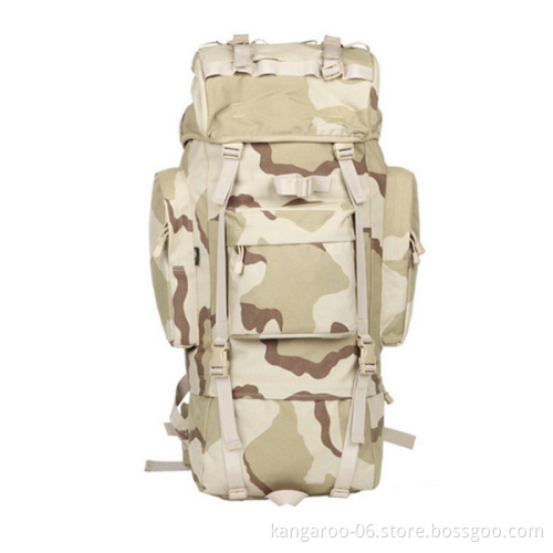 Men Custom Hiking Sport Canvas Bag Wholesale Backpack